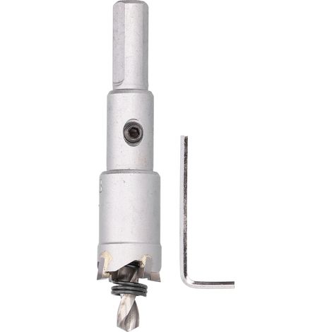 Mèche de trépan à bois et métal 18 mm, foret en carbure TCT pour perceuse, outil de coupe pour perçage (1/5)