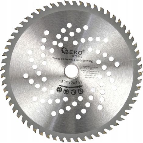 Hartmetall-Sägeblatt für Holz 180mm