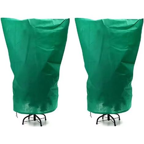 Coperture protettive contro le lumache per piante da giardino, sacchi antigelo per piante invernali, alberi, arbusti, 100 × 80 cm (1/4)