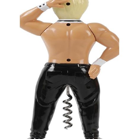 Bottle opener - I-TOTAL - Muscular man - Bow tie - Contemporary style - 1 piece (1/2)