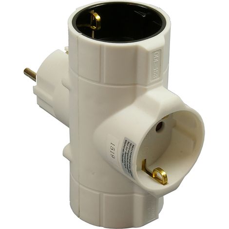 Adaptador triple ø 16A