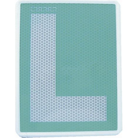 COFAN placa conductor novel v-13 150x195mm. , Placa Homologada fabricada en aluminio L, Placa conductor novel V-13. 150X195 mm