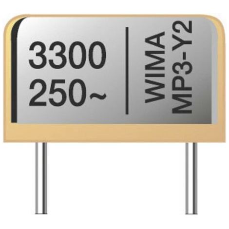 Wima MPY20W2100FC00MSSD-1 Condensateur anti-parasite MP3-Y2 sortie radiale 0.01 µF 250 V/AC 20 % 1 pc(s) S800161 (1/3)
