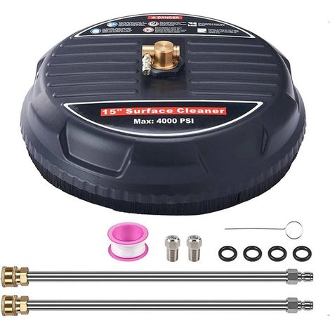 Varan Motors - PLSC-01 Nettoyeur de surface pour nettoyeur haute pression 15'' 4000PSI nettoyeur de terrasse et de sol