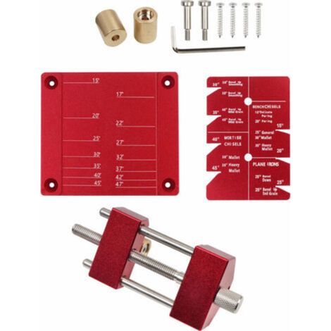 Sharpening Guide Tool, Angle Sharpener, 5/32" to 3" chisel sharpening auxiliary tool Planer Tool, sharpening tool holder, for chisels (1/3)