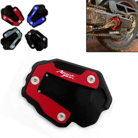 (BK) Compatible avec Honda CRF1100L CRF 1100 L Africa Twin CRF1100 L 2020-2023 - Béquille latérale d'extension - Plaque de support maxpower (1/4)