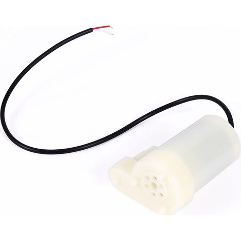 Pompe submersible DC 3-4.5V pour aquarium, débit 100L/H, silencieuse, verticale pour bassin à poissons (1/5)