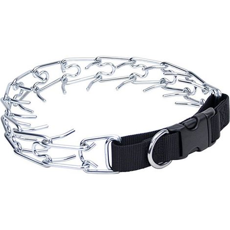 Collier de stimulation - Sangle de collier réglable pour chien avec fermoir métallique à ouverture rapide, sangle en nylon (1/5)