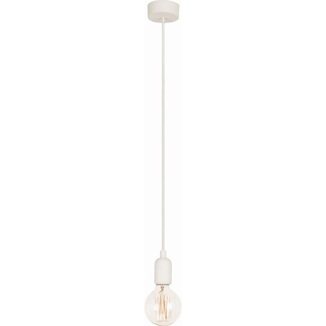 Lampada a sospensione Nowodvorski Silicone bianca Ø12 E27 (1/2)