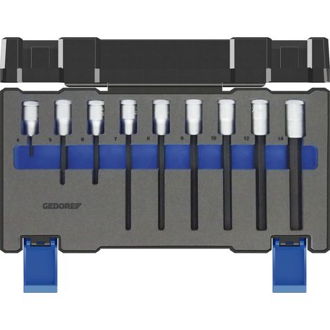 GEDORE Schraubendreher-Set 1/2" 9-teilig IN 19-009 3014444 (1/5)