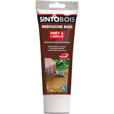 Rebouche Bois - 330 g - Séchage Rapide 15-24 H - Travailable Comme Bois - Pour Portes Meubles Fissures Jusqu'à 2 cm (1/5)