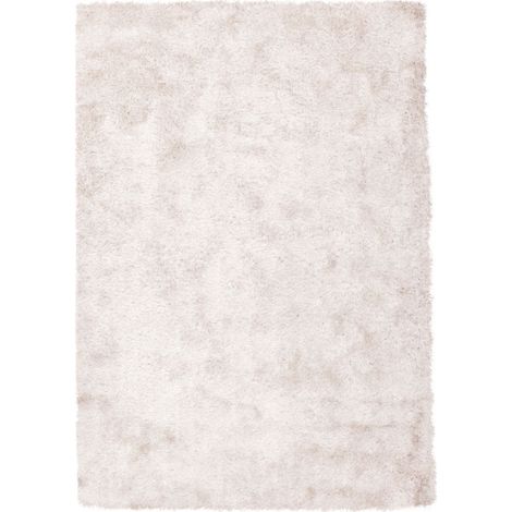 Tapis Shaggy Fait Main "Diamond" Rose 80 x 150 cm (1/4)