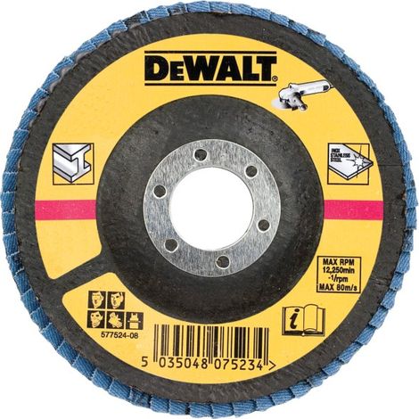 Disco de láminas, Ø125 mm, grano 80, Cóncavo  DeWalt DT3267-QZ
