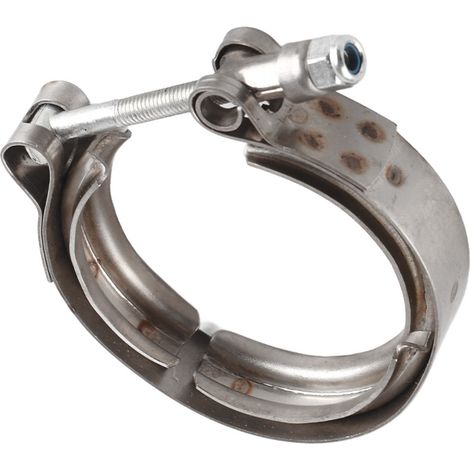 Kit de blocage de wastegate externe avec bride en acier inoxydable pour wastegate V‑Band 1,7/1,8 pouces (1/5)
