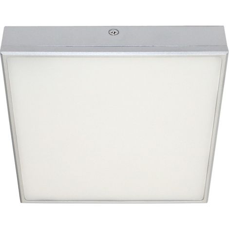 Downlight LED SMD 4014 de superficie "Prim" (16W 4000K 1275lm) IP20 16,8x16,8cm fabricado en aluminio y acrílico color blanco (1/2)