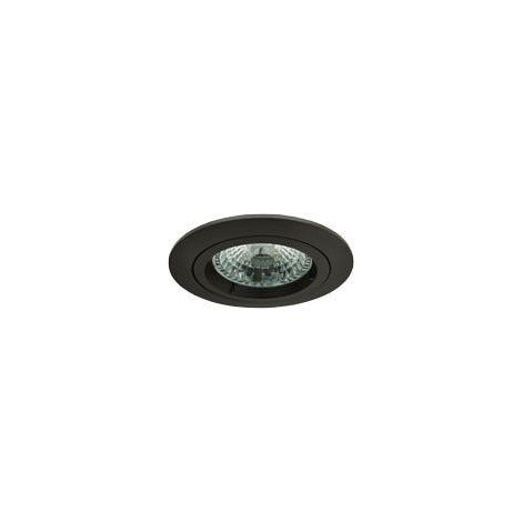 SPOT ENCASTRE MERCURE SLIM IP65 6W 120° 3000K NOIR AEROSPOT 150549
