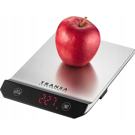 Bilancia elettronica da cucina InoxScale PRECISE INOX TOUCH SCREEN PANNELLO LED