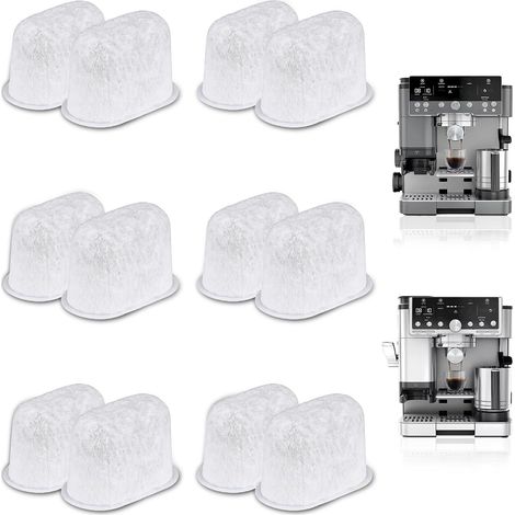 12 Filtre à Eau, Charbon Actif de Coco, Réduction du Chlore, Compatible Ninja Luxe Cafe Pro, Accessoire Cafetière (1/5)