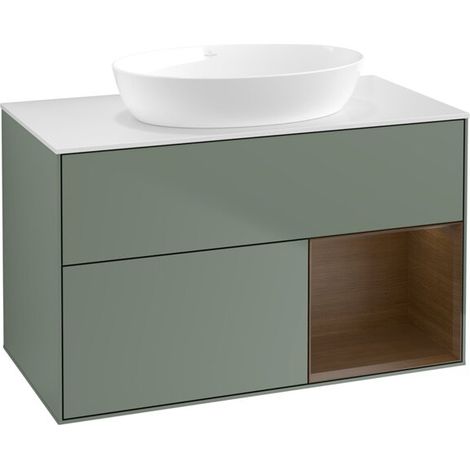 Villeroy & Boch FA21GNGM Meuble sous-lavabo Finion FA2 (1/2)