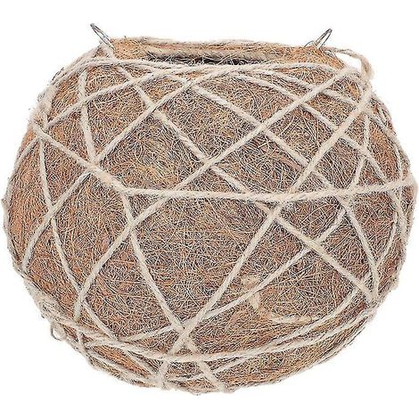 Panier suspendu décoratif en matière synthétique (1/3)