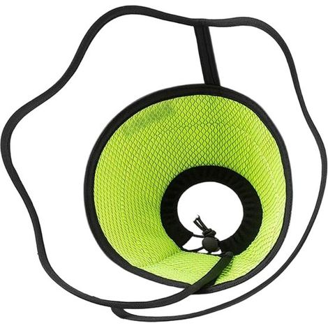 Collar protector para mascotas，Collar protector isabelino，Collar protector suave，collar de recuperación ajustable，XL-Gris (1/5)