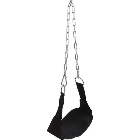Ceinture lestée pour dips avec chaîne renforcée, idéale pour l'entraînement de force, les tractions, l'haltérophilie et la force athlétique. (1/5)