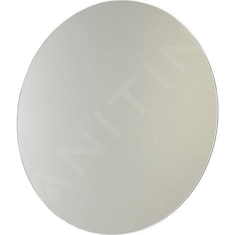 Miroir rond BORD avec bord meulé dia. 70 cm, sans CU (1/3)