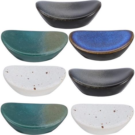 Dailygoods，Soporte para palillos de sushi estilo japonés，Soporte para tenedor/cuchara (1/5)