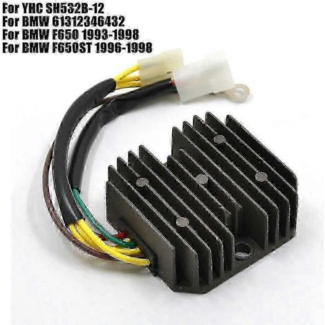 Régulateur-redresseur YHC SH532B-12 pour BMW F650 et F650ST, Aprilia AP8112941, Leonardo ST 250/300 et Moto Pegaso 650 IE (1/5)