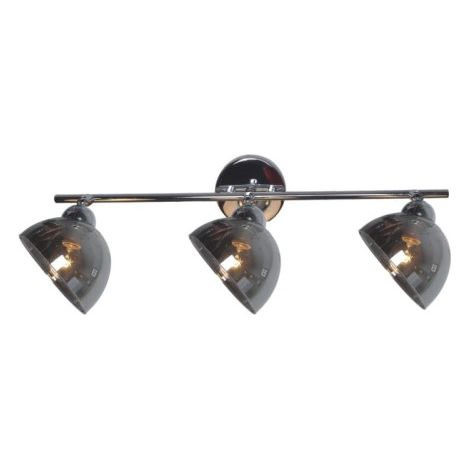 Plafonnier spots Kaja Hornet 3xE14 chrome réglable