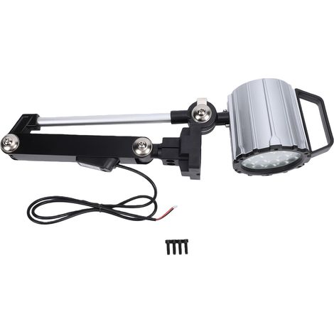 Lampe de travail LED articulée 18W, éclairage de fraisage Flexible pour rectifieuses, tours CNC (1/5)