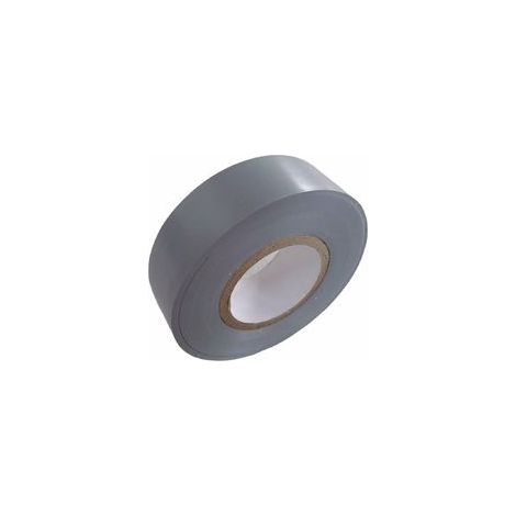 Ruban adhésif isolant électrique Rouleaux isolation thermique PVC pour réparation voiture, vélo, bricolage, gaine électricien, Haute qualité 30m x 18mm Couleur Gris argenté Lot de 1 Rouleau (1/5)