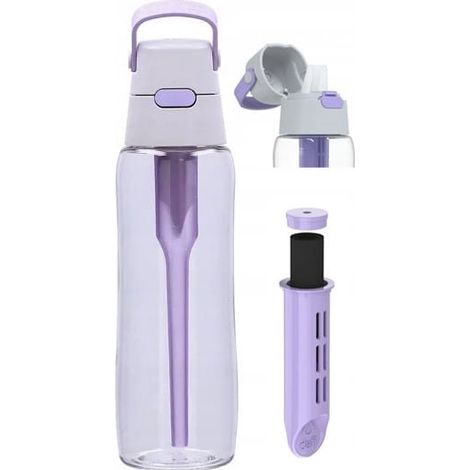 Bottiglia filtro lavanda Tritan Dafi Solid da 0,7 l