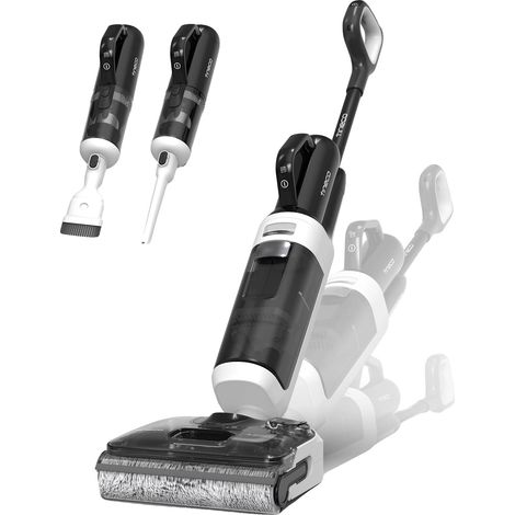 Aspiradora para sólidos y líquidos, batería de 21,6 V, potencia de 180 W, autonomía de 60 minutos, cepillo para polvo 2 en 1, diseño delgado. (1/5)