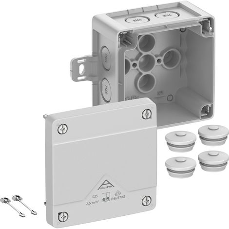 Spelsberg Abzweigkasten Abox Pro 025 AB-L grau 92 x 92 x 60mm IP66/IP67/IP69