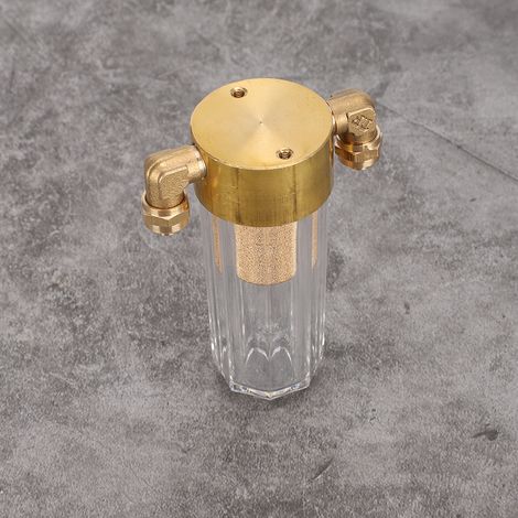 Filtre à eau dentaire en cuivre avec connecteurs - Accessoire pour fauteuil dentaire (1/5)