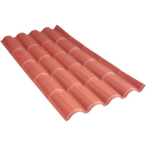 LASTRA COPPO 'POLIMCRYL' cm 85 x 175 rosso mattone