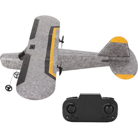 Avion radiocommandé LSRCB3 2 canaux 2,4 GHz anti-interférences pour une utilisation en extérieur (1/5)