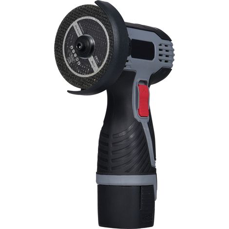 Meuleuse d'angle sans balais 28 000 tr/min, affichage numérique, batterie 16,8 V 2 000 mAh pour la découpe de carrelage. (1/5)