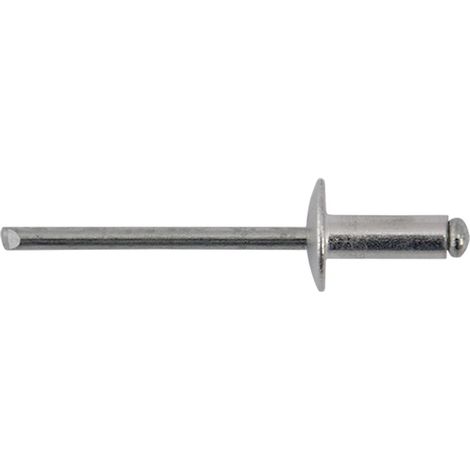RIVETTO A STRAPPO IN ALLUMINIO 4,0 x 13 - Ø testa 10 cf. 50 pz KONCRETO