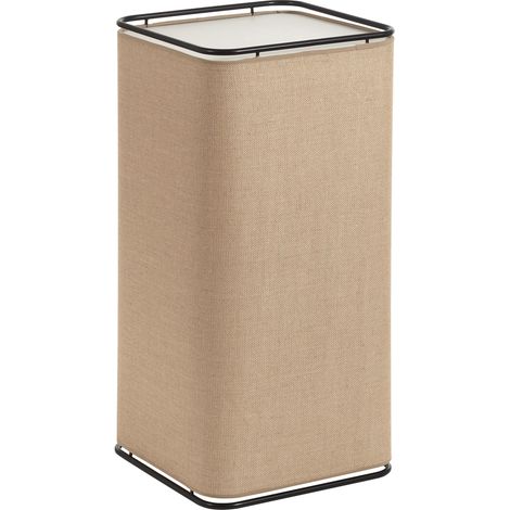 Sobremesa AKIRO Small LED T8 2x9W 1050lm CRI80 3000K Negro Lino-saco (1/3)
