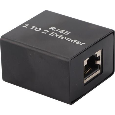 Répartiteur Ethernet RJ45, adaptateur de connecteur réseau, prolongateur de prise Ethernet, répartiteur 1 vers 2