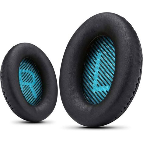 Coussinets d'oreille - 1 paire - Similicuir - Mousse à mémoire de forme - Pour casques Bose QC35 et QC25 (1/5)