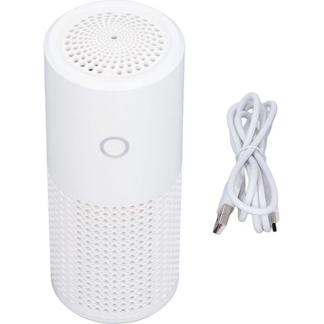 Air Purifier for Car 2 Speeds Adjustable Quiet Mini Air Filter Machine with Aromatherapy Function for Home Living Room Office