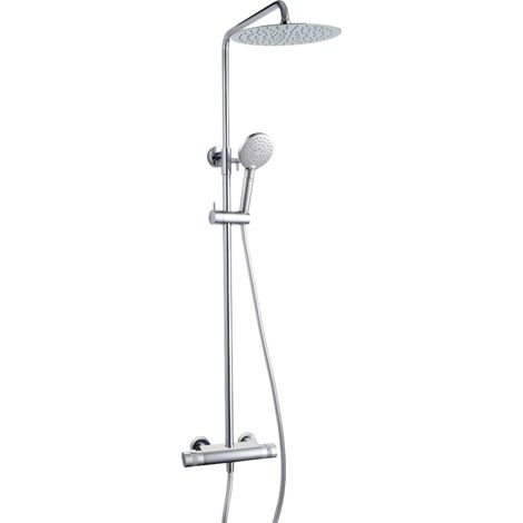 Columna de ducha termostática cromada PAINI Jewel