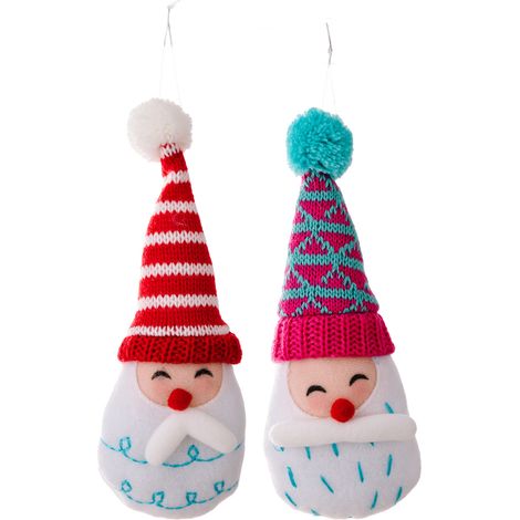 Poupée gnome de Noël sans visage – vieux lutin, décoration de Noël (1/5)