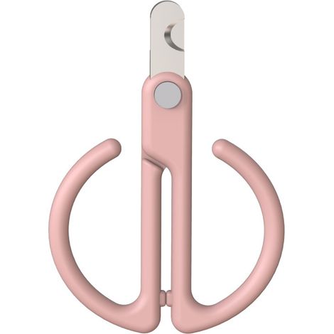 Coupe Griffes Chien Ergonomique Rose Outil Soin Ongles pour Chat et Chien Adaptée Petits Orteils Tranchant Durable Soin Griffes Maison Sécurisé