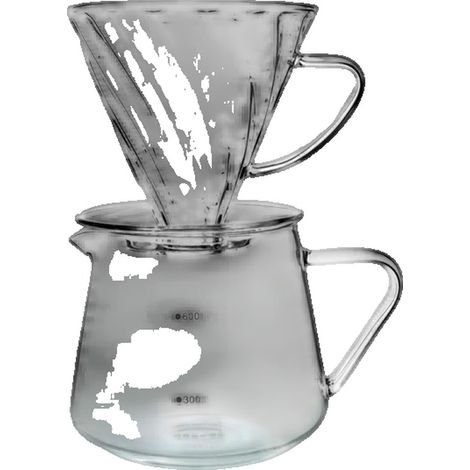 Cafetera de goteo Ibili Clair, dimensiones 20 x 10 x 30 cm (1/4)
