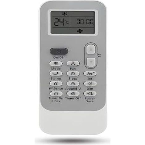 Beyamis Télécommande de rechange DG11J1-32 pour climatiseur Whirlpool G11J1-31, DG11J1-35 et DG11J1-41 (1/5)