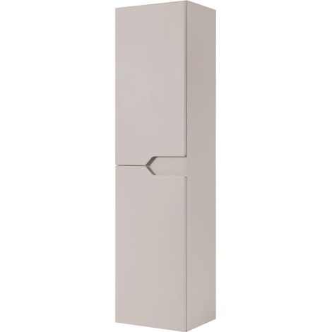 Armoire de salle de bain suspendue, cachemire, 35 x 136 x 27 cm (1/5)